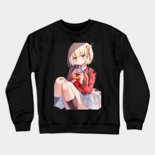 Chisato Kawaii Crewneck Sweatshirt